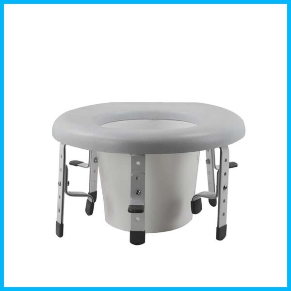 Plastic raised toilet seats with PU for seniors