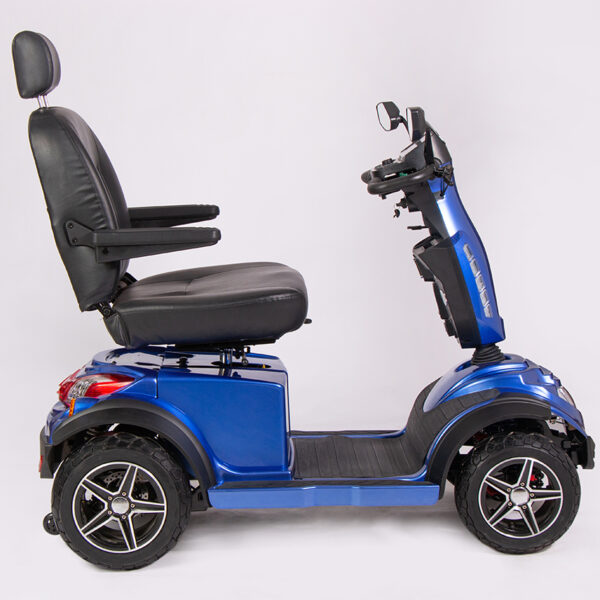 4-wheel off road robust durable disabled electric mobility scooter with large LCD 1400W - Image 2